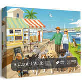 Ein Küstenwanderprozzel -Puzzle 1000 Stücke